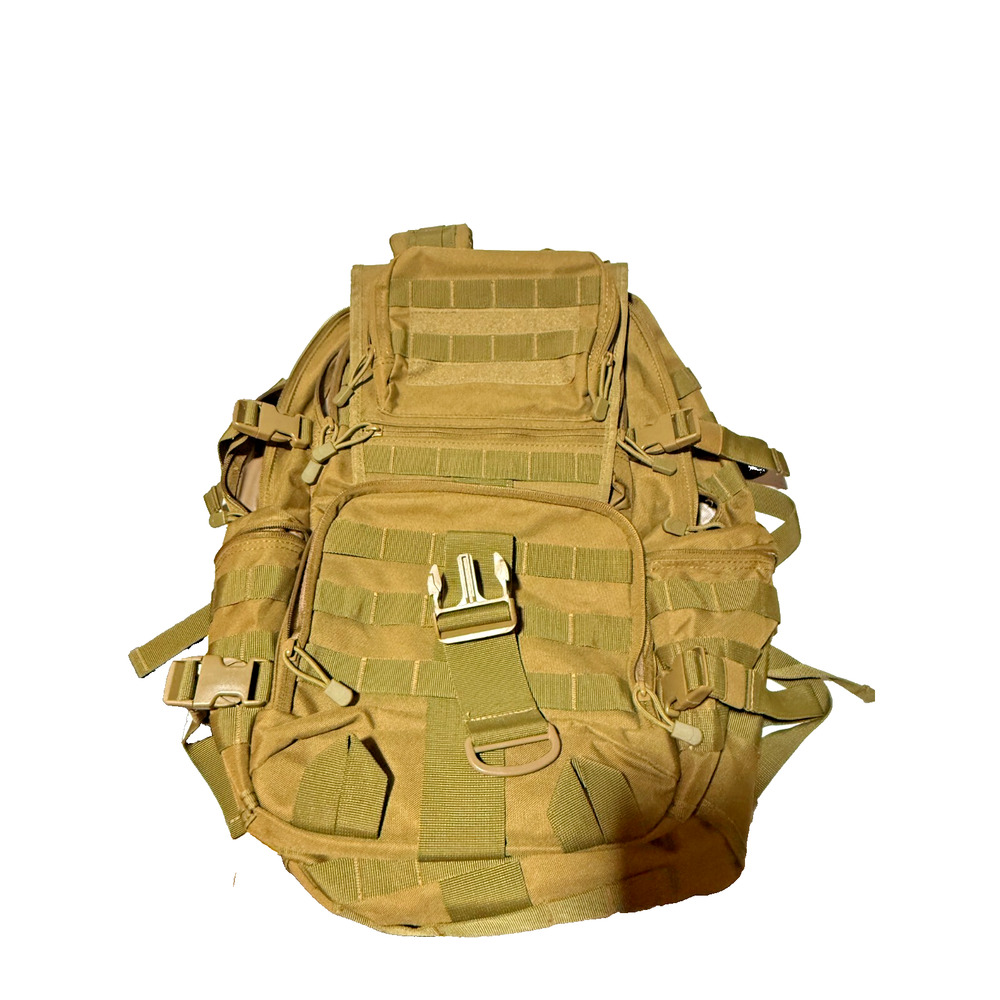 Unleash the Beast: New Coyote Brown Tactical Backpack for Warriors!
